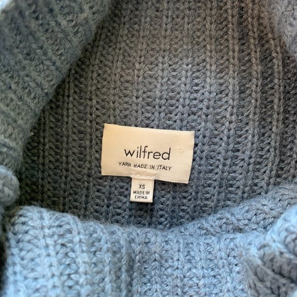 Wilfred Durandal Wool Sleeveless Sweater Tunic in Blue - Picture 4 of 6